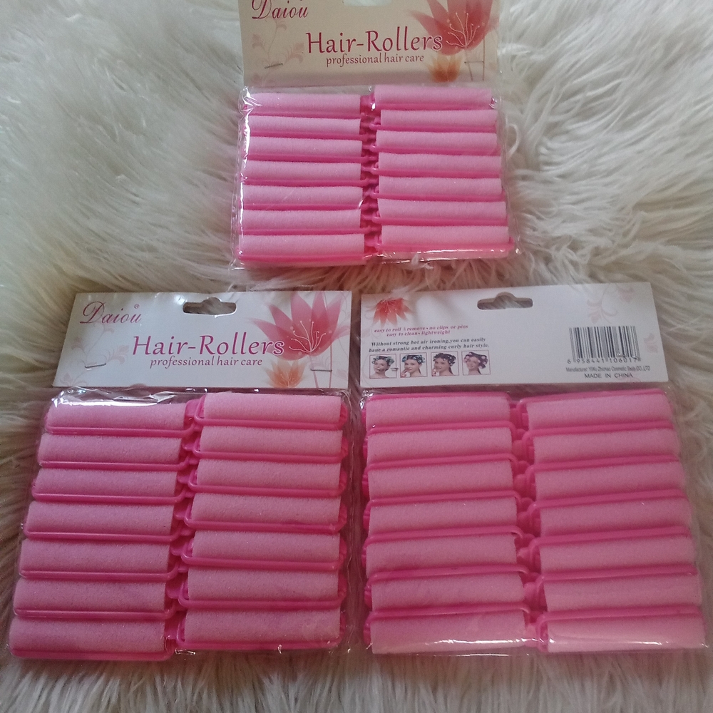 42Pink Hair Rollers for Effortless Curls